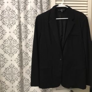Mossimo Black Suit Jacket Blazer Wmns XXL